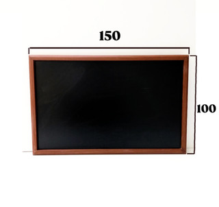 تخته سیاه فریم MDF چوبی اداری پلاس سایز 150×100